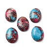 Synthetic Silver Line and Regalite/Imperial Jasper/Sea Sediment Jasper G-P299-L02-1