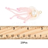 Natural Shell & Glass Pearl Big Pendants PALLOY-FS00031-5