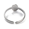 Non-Tarnish 304 Stainless Steel Rings RJEW-B047-05P-3