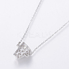 304 Stainless Steel Chain Necklaces NJEW-O108-42P-3
