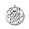 Anti-Tarnish 304 Stainless Steel Pendants LS-STAS-S149-02P-1
