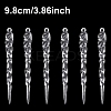 50Pcs Acrylic Artificial Ice Bar Pendant Decorations HJEW-YW0001-06B-1