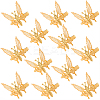 12Pcs Alloy Alligator Hair Clips for Women OHAR-SP0001-06G-1