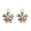 Alloy Enamel Pendants ENAM-WH0049-42LG-02-RS-1