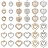 24Pcs 12 Styles Alloy Charms FIND-YW0006-77-1