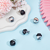 3 Pairs 3 Colors Iron & Polystyrene & PET Doll Craft Eyes DIY-PH0031-58A-4