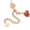 Natural Mixed Gemstone Beaded Bracelets BJEW-JB11310-03-4