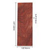 Unfinished Sandalwood for Knife Handle Crafts WOOD-WH0036-07-2