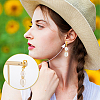 100Pcs Brass Clip-on Earring Findings FIND-PH0002-55A-6