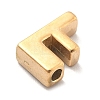 Ion Plating(IP) 304 Stainless Steel Charms STAS-R138-07G-F-2