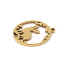 304 Stainless Steel Pendants STAS-Q354-02A-G-2