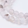 Natural Agate Beads Strands G-J376-07-6mm-3