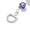Glass Turkish Blue Evil Eye Pendant Decoration LS-HJEW-I008-06AS-4