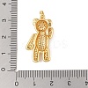 Brass Micro Pave Cubic Zirconia Pendants KK-E111-44C-G-3