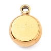 304 Stainless Steel Charms STAS-I165-04B-G-3