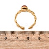 304 Stainless Steel Adjustable Open Cuff Rings RJEW-A071-11G-5