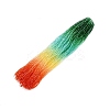 Gradient Color Baking Paint Glass Bead Strands X1-DGLA-A039-T2mm-A013-1