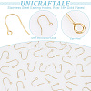 200Pcs 304 Stainless Steel Earring Hooks STAS-UN0058-59G-4