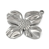 Anti-Tarnish 304 Stainless Steel Pendants STAS-M078-03D-P-2