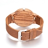 Zebrano Wood Wristwatches WACH-H036-30-4