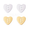 4Pcs 2 Colors Stainless Steel Beads STAS-TA0002-73-1