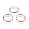 Tarnish Resistant 304 Stainless Steel Saw Cut Open Jump Rings STAS-P212-25P-04-1