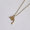 Ocean 201 Stainless Steel Pendant Necklaces for Women FS-WG3364B-03-1