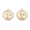 Brass Charms KK-N216-553LG-2