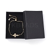 Adjustable Brass Slider Bracelets BJEW-JB05036-05-5