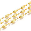 Brass Oval Link Chains CHC-T018-14G-1