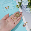 3Pcs 3 Styles Alloy Enamel Pendants FIND-PH0028-60-3