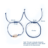 Adjustable Braided Bead Bracelet Sets BJEW-JB05000-04-2