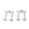 Tarnish Resistant 304 Stainless Steel Charms STAS-K215-23P-2