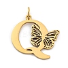 Ion Plating(IP) 201 Stainless Steel Pendants STAS-N103-184G-Q-1