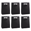 Rectangle Paper Gift Bags CARB-WH0017-14B-05-1