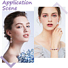 DIY Round Imitation Acrylic Pearl and Glass Beads Jewelry Making Finding Kits DIY-SP0002-78F-4