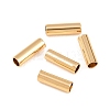 SHEGRACE Brass Tube Beads XGRPCP566-251G-1