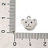 Brass Micro Pave Cubic Zirconia Pendants KK-M301-01P-3