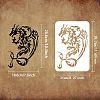 Plastic Reusable Drawing Painting Stencils Templates DIY-WH0202-347-2