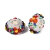 Handmade Lampwork & Brass Core European Beads LS-LAMP-N044-06S-01-3