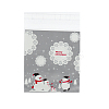 Rectangle OPP Cellophane Bags for Christmas OPC-I005-08B-1