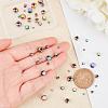 50Pcs 5 Style PVD Vacuum Plating 304 Stainless Steel Spacer Beads STAS-UN0022-17-3