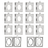 16Pcs 316 Stainless Steel Locket Pendants STAS-ME0003-42-1
