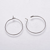 316 Surgical Stainless Steel Hoop Earrings Findings LS-X-STAS-K146-039-20mm-1