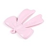Spray Painted Alloy Big Pendants PALLOY-T092-83G-2