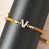 Adjustable Nylon Cord Bracelets X-BJEW-C096-01G-22-3