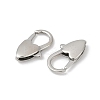 316 Stainless Steel Lobster Claw Clasps STAS-S180-01P-2