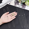 304 Stainless Steel Cable Chain Necklaces PH-NJEW-E122-11P-5