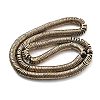 Electroplated Synthetic Non-magnetic Hematite Beads Strands G-B132-A01-01D-2