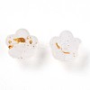 Frosted Transparent Acrylic Beads X-OACR-N137-72A-5